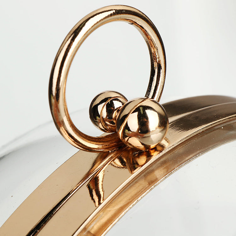 Unique Clear Ball Clutch