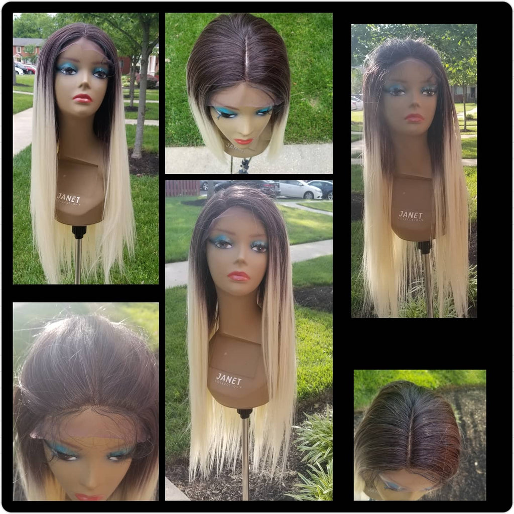 22inch Blonde Ombre Wig