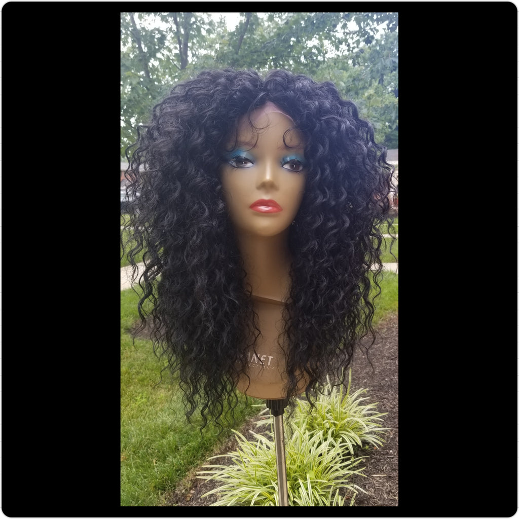 Curly Versatile 18inch Wig