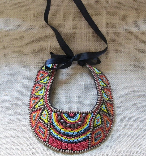 Multicolor Beaded Necklace