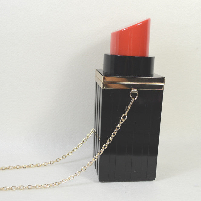 Lipstick Clutch Purse