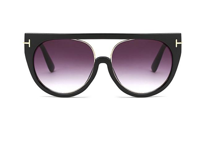 Black Retro Sunglasses