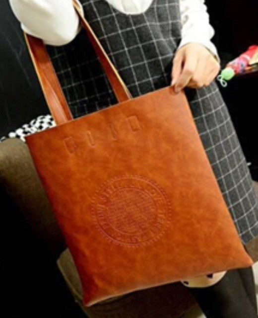 High Polish Leather Messanger Bag