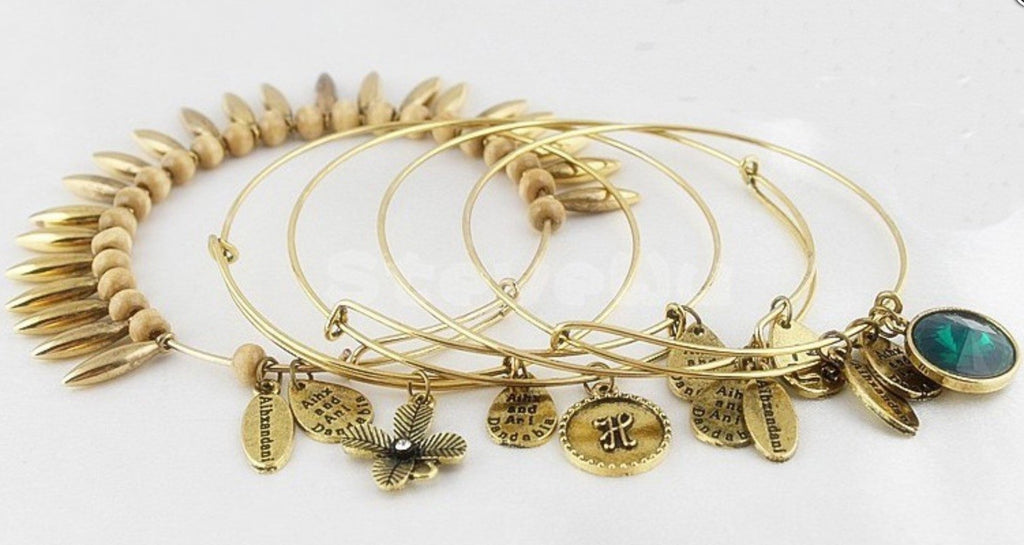 Boho 5 Piece Bangles