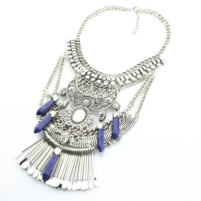 Boho Gypsy Statement Necklace