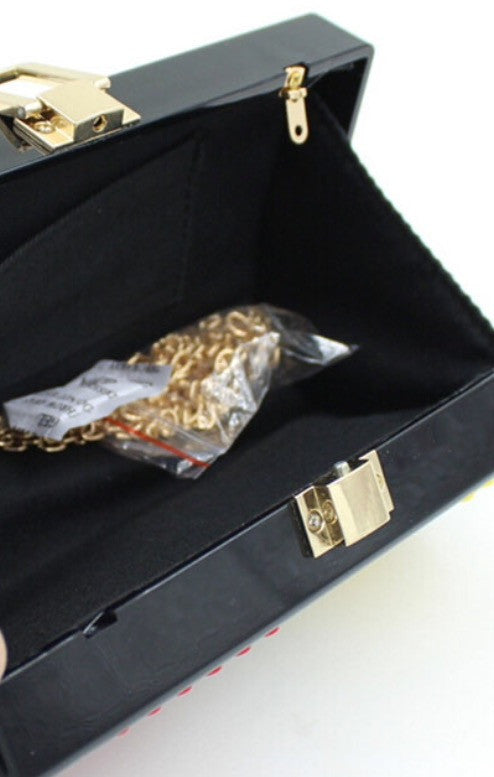 Unique LOVE Lego Clutch