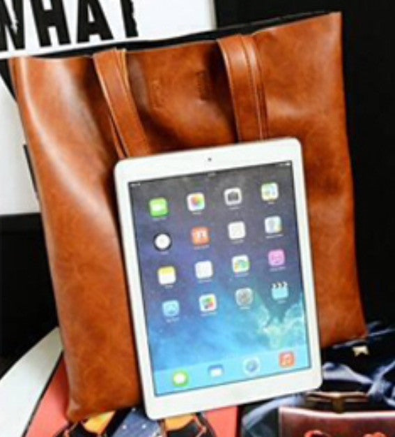 High Polish Leather Messanger Bag