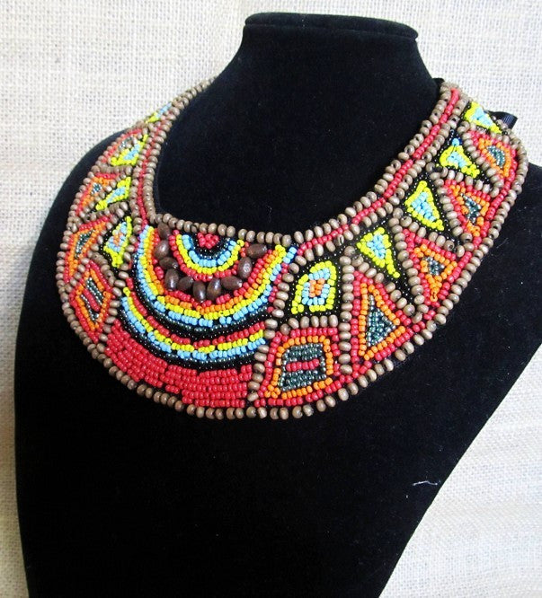 Multicolor Beaded Necklace
