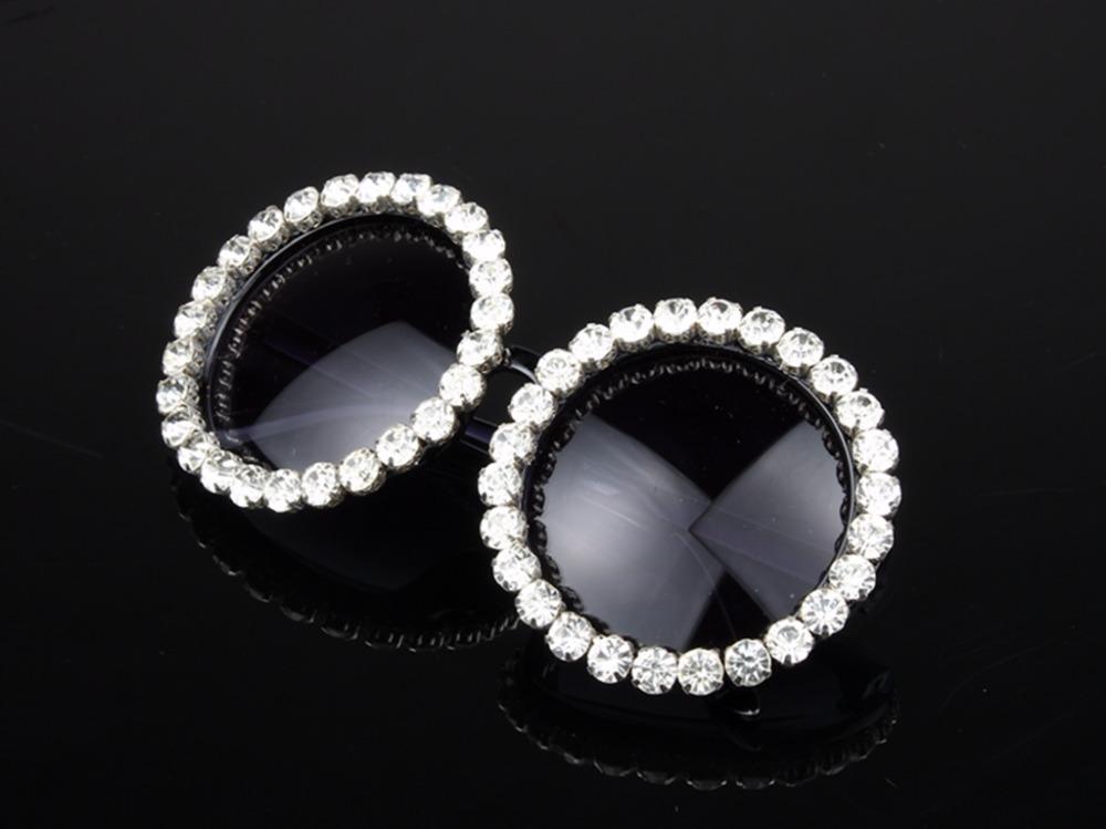 Rhinestone Black Sunglasses