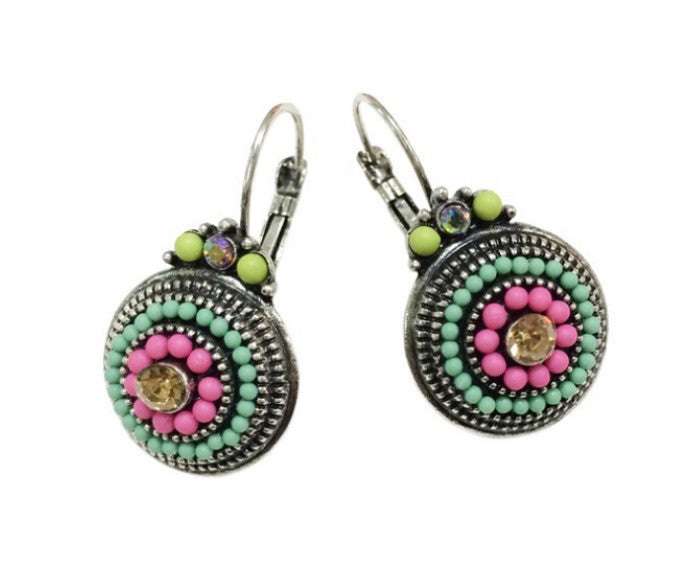 Multicolored Beaded Earrings