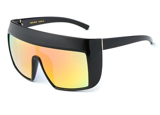 Large Frame Black Sunglasses