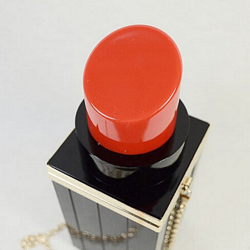 Lipstick Clutch Purse