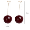 Unique Cherry Dangle Earrings