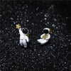 Astronaut Star Earrings