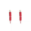 Red Pencil Double Sided Earrings