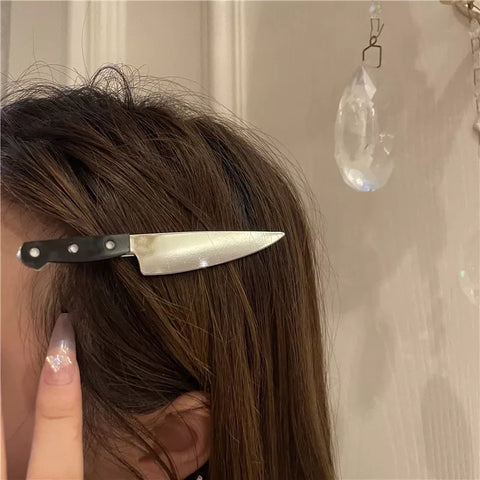 Unique Saftey Pin Hair Clip