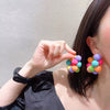 Bright Multicolor Bubble Earrings