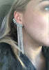 Bling Tassell Ear Hook Earrings