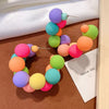 Bright Multicolor Bubble Earrings