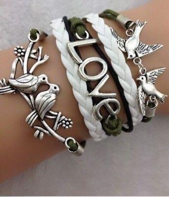Abstract Silver Tone Hinge Bracelet