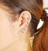 Rhinestone 5 Star Ear Cuff