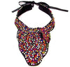 Multicolor Tribal Statement Necklace