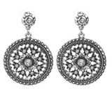 Antique Style Silver Dangle earrings