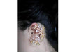 Flower Pearl Cluster Ear Cuff
