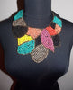 Bright Color Beaded Tribal Necklace