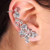 Crystal Butterfly Ear Cuff