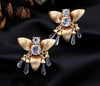 Firefly Rhinestone Accent Earrings