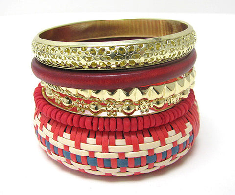 Cross Multicolor Band Bracelet