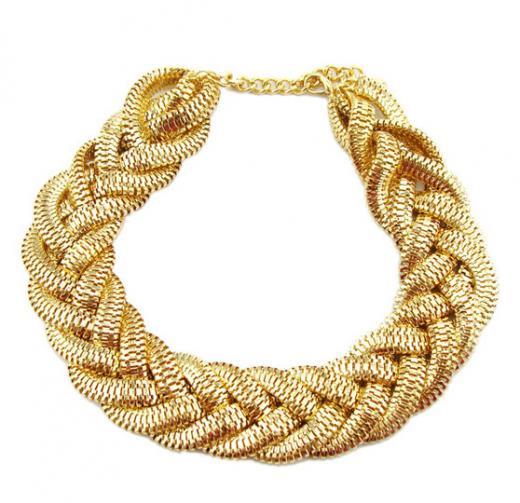 Chunky Braided Necklace