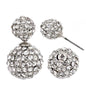 Crystal Double Sided Earrings