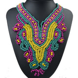 Multicolor Tribal Necklace