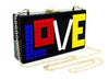 Unique LOVE Lego Clutch