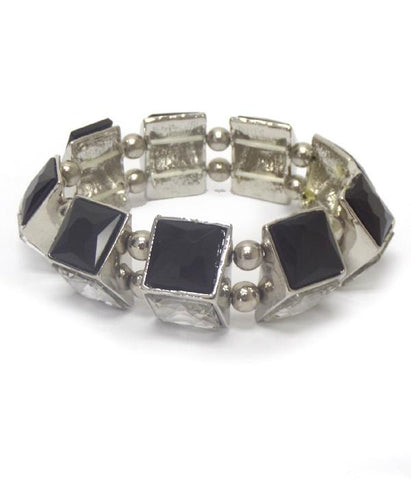 Metal Multi Ring Bracelet