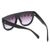 Rhinestone Black Oversized Sunglasses
