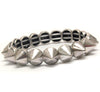 Silver Tone Spike Bracelet