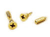 Bronze Screw Earrings