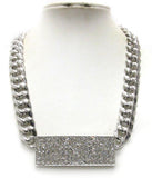 Chunky Chain Bling Necklace