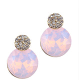 Opal Crystal Earrings