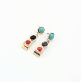 Vintage Style Natural Stone Earrings