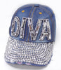 Rhinestone DIVA Hat