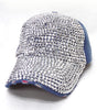 Rhinestone Worn Style Hat