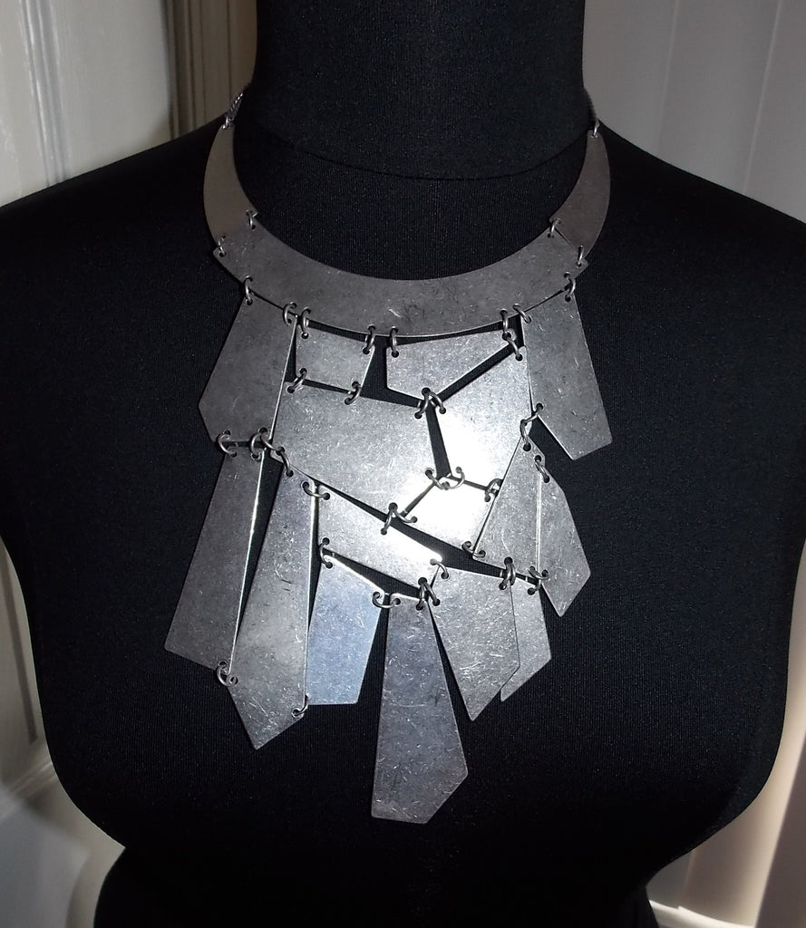 Large Abstract Statement Necklace