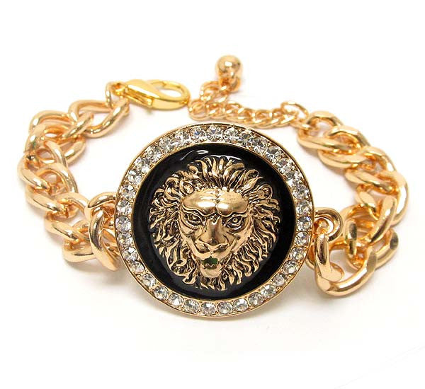 Lion Toggle Bracelet