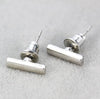 Small Bar Stud Earrings