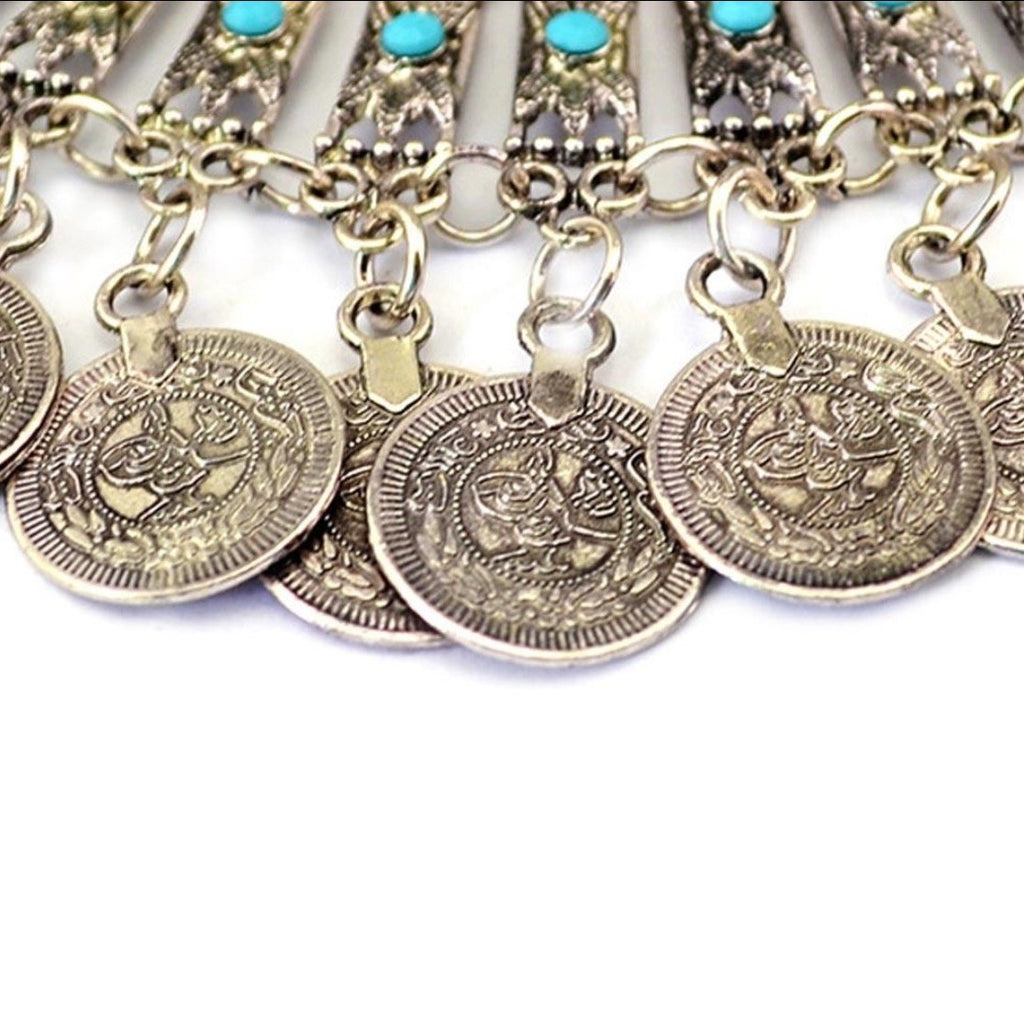 Tribal Coin Bracelet