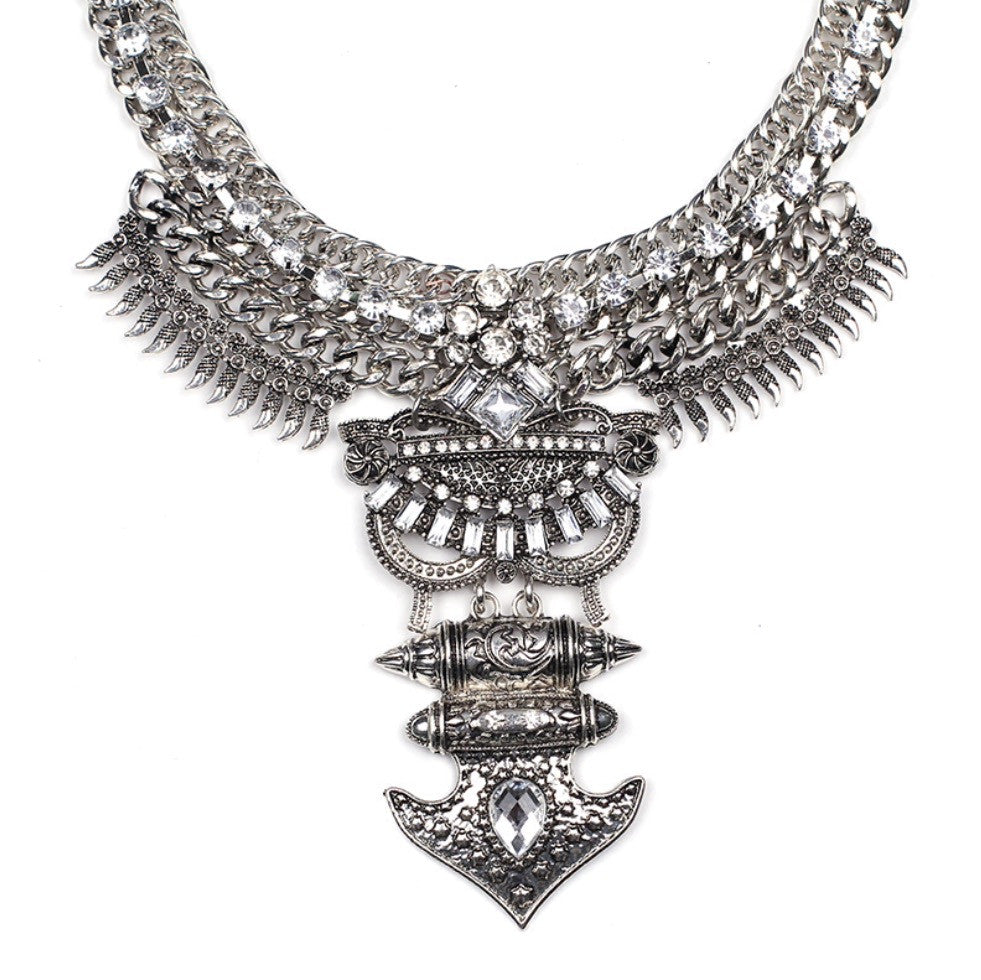 Tribal online statement necklace